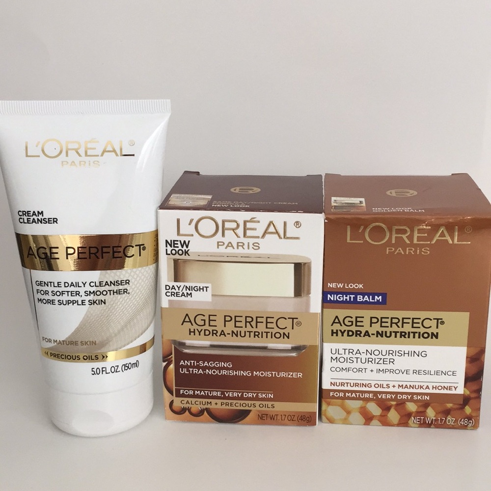 L’oreal Paris Age Perfect Day/Night Set + Cleanser